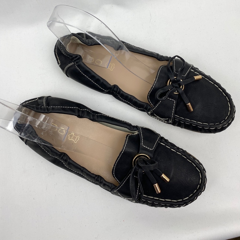 ALDO Leather “Glilacien” Women’s Loafer Flat  size 10